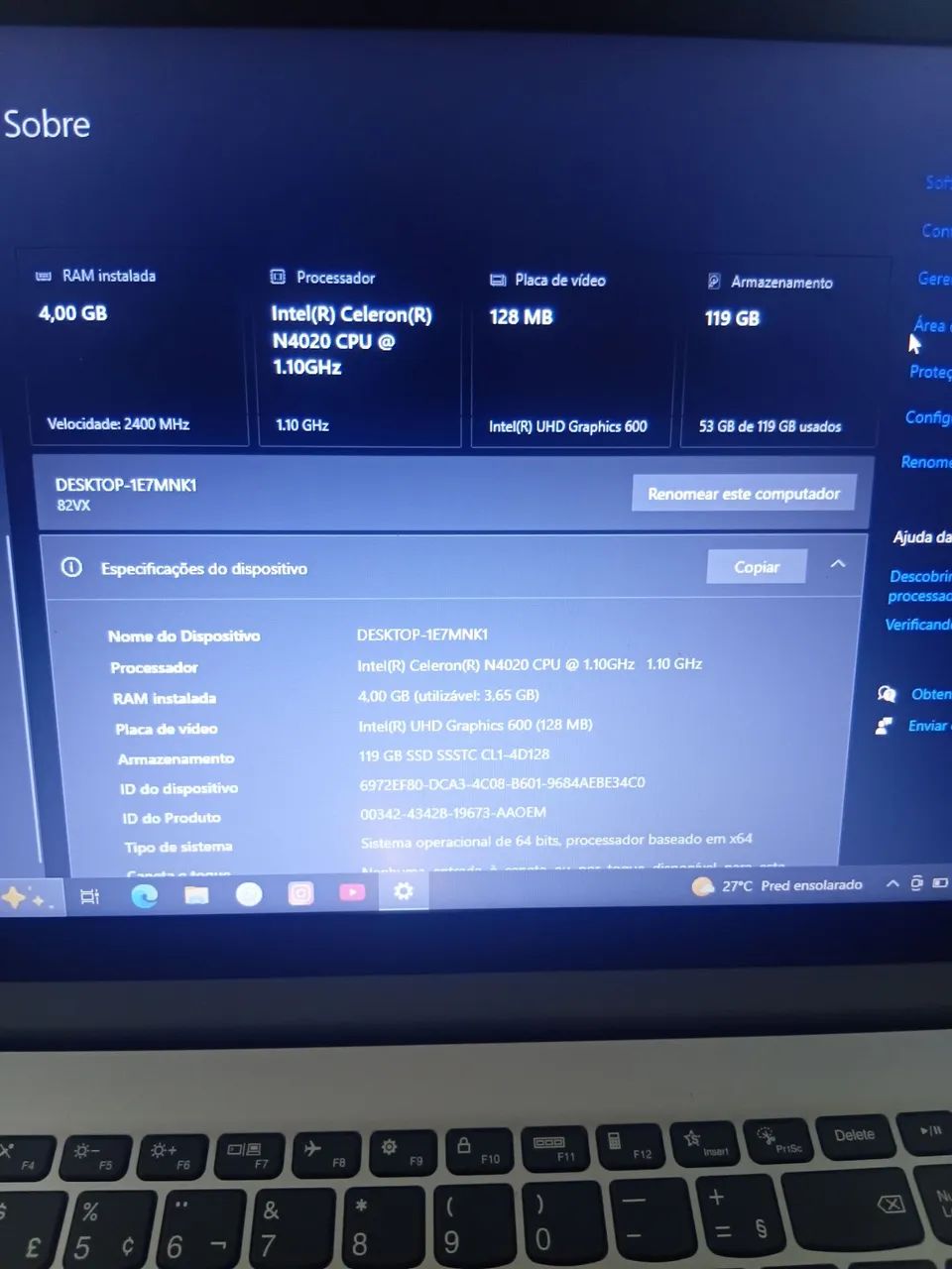Vende-se notebook usado em bom estado - Foto 4