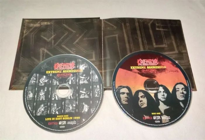 Kreator - Extreme Aggression - Cd Duplo Digibook - Importado Europa - Foto 3