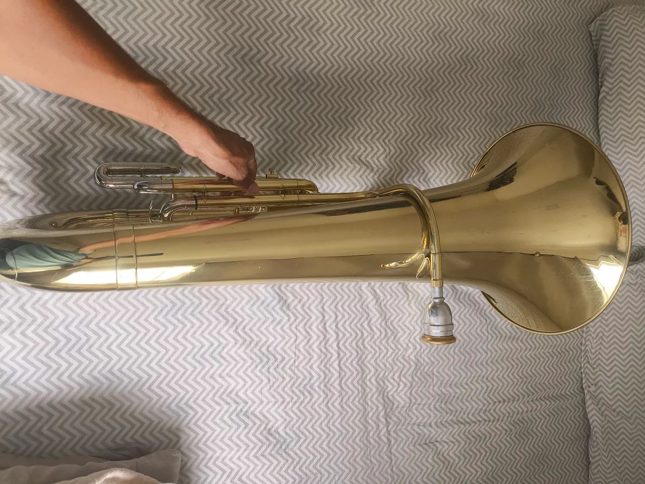 Tuba Weril J310 3/4 em Do - Foto 4