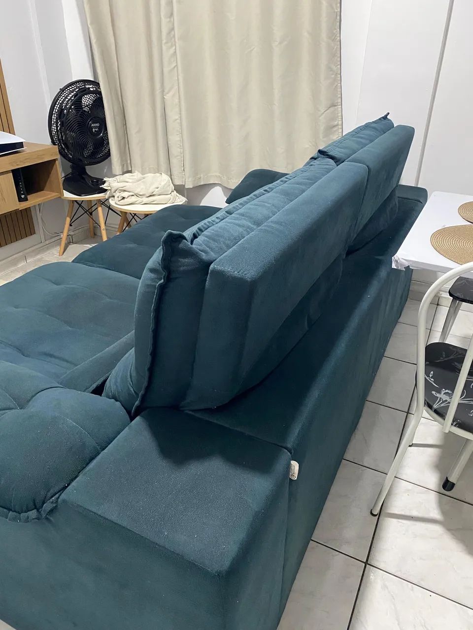 Sofá retrátil 3 lugares  - Foto 3