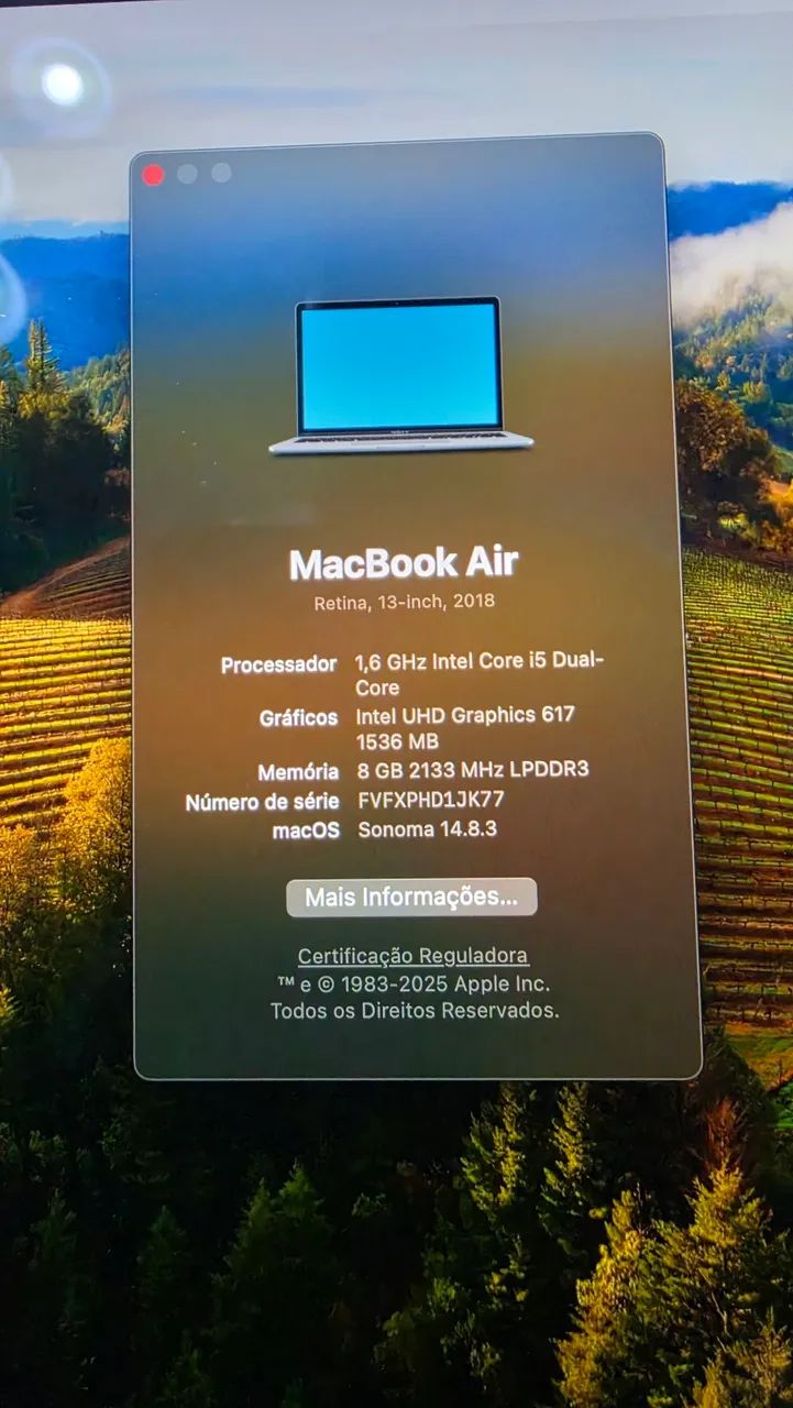 MacBook Air Retina 13" 2018 - Intel Core i5 | 8GB RAM | SSD 128GB | Excelente Estado - Foto 3