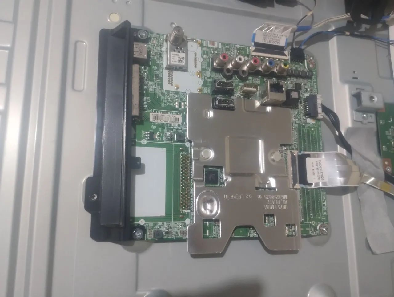 Tv LG 50UK6520psa - com tela quebrada  - Foto 4