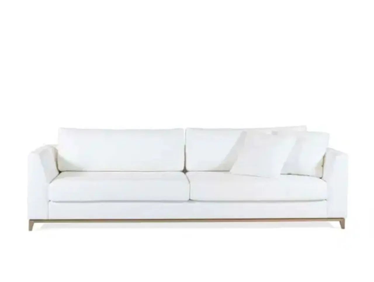 Sofa Sofia Studio Ambientes 2,80 Cinza - Foto 2