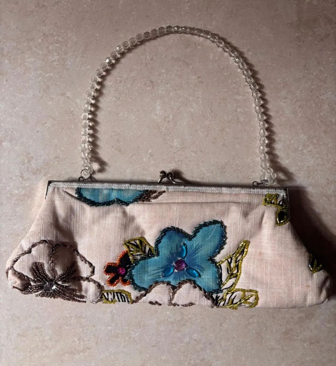 Bolsa Clutch Vintage Bordada - Foto 4