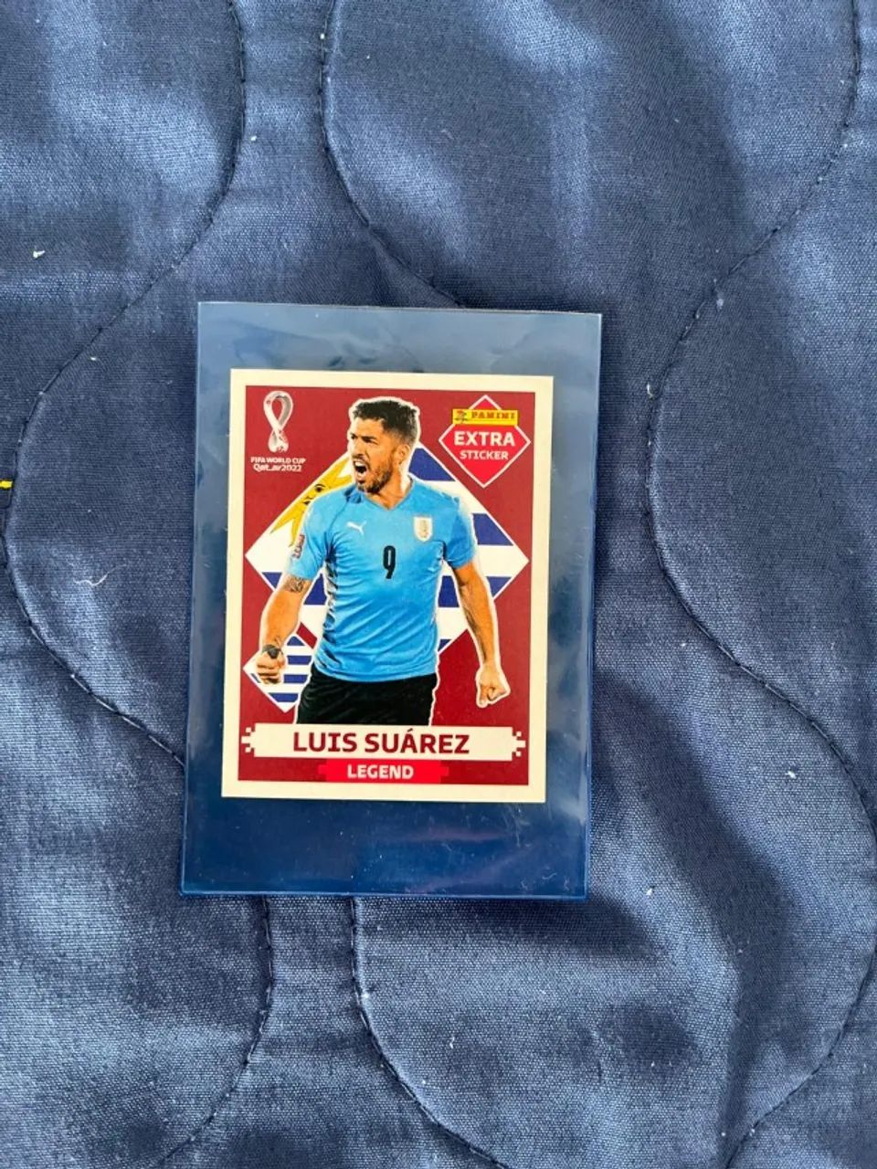 Luis Suárez Legend Extra Sticker Copa 2022 Panini