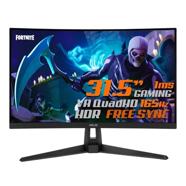 Monitor Gamer Asus TUF 165hz QHD QuadHD 2K - 32 Polegadas - Tela Curva - Foto 2