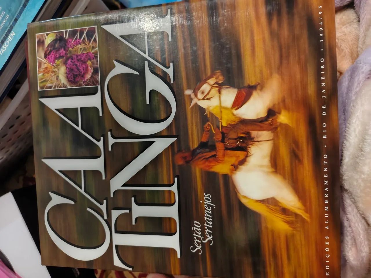 Livro Caatinga Sertão Sertanejo 1994 - Foto 2