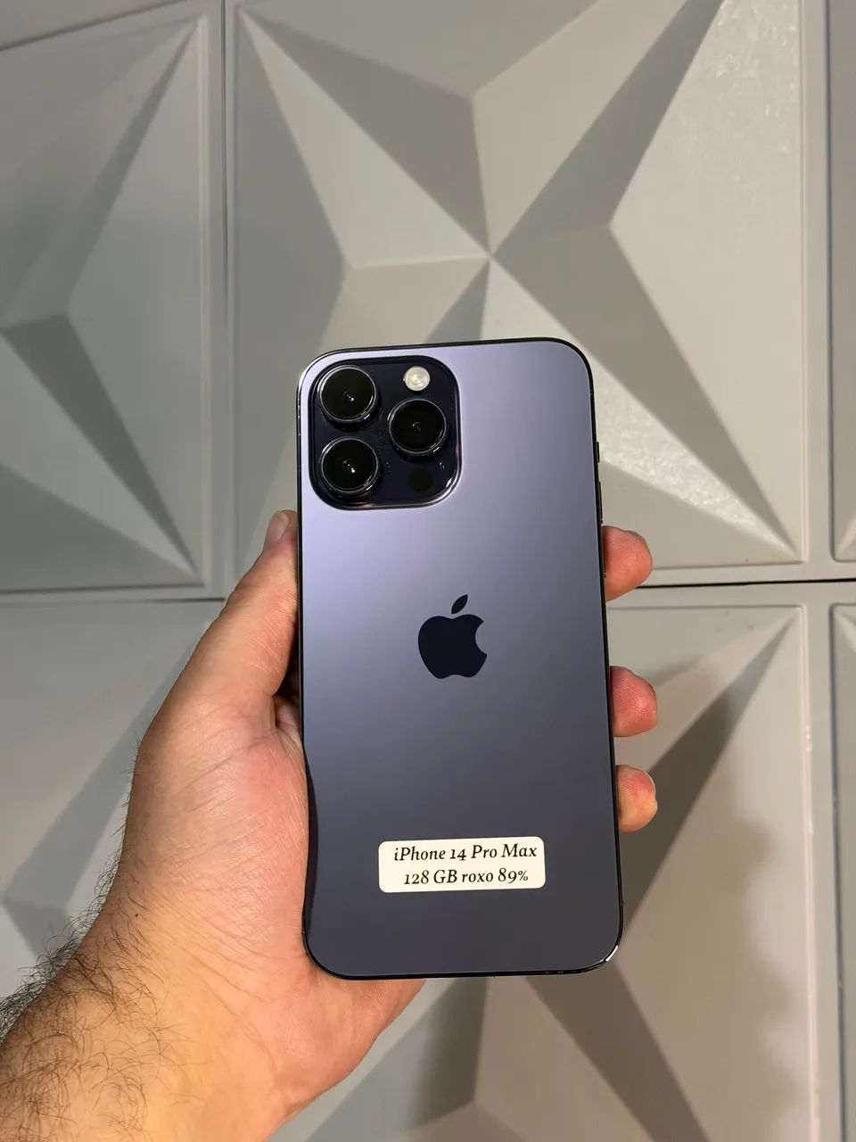 iPhone 14 Pro Max roxo 128 GB 89% Toop 
