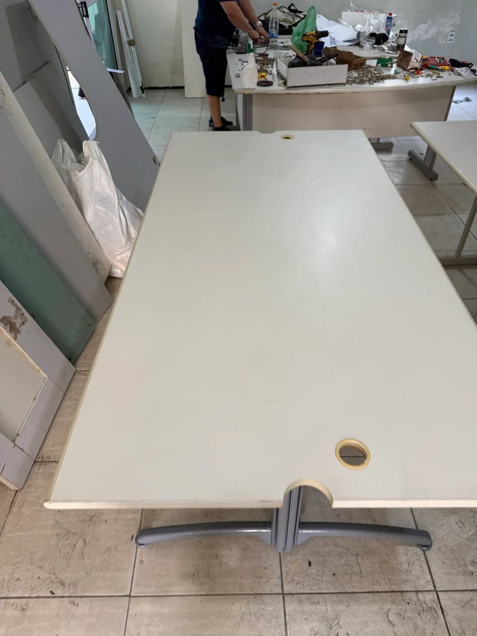 Mesa de reunião ou biro de escritório 