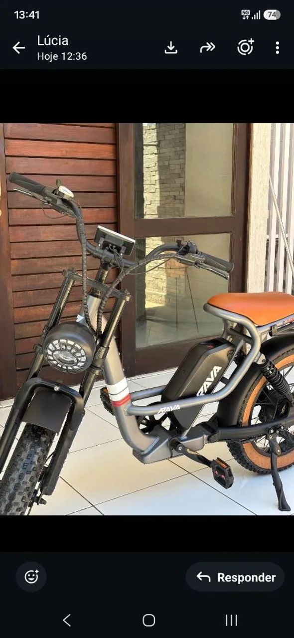 Bicicleta elétrica Rava E-PULSE