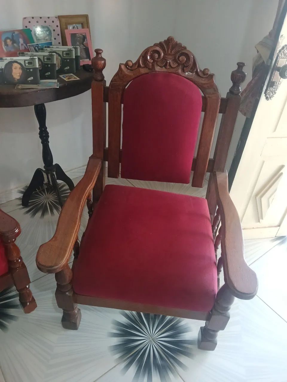 Poltrona colonial.