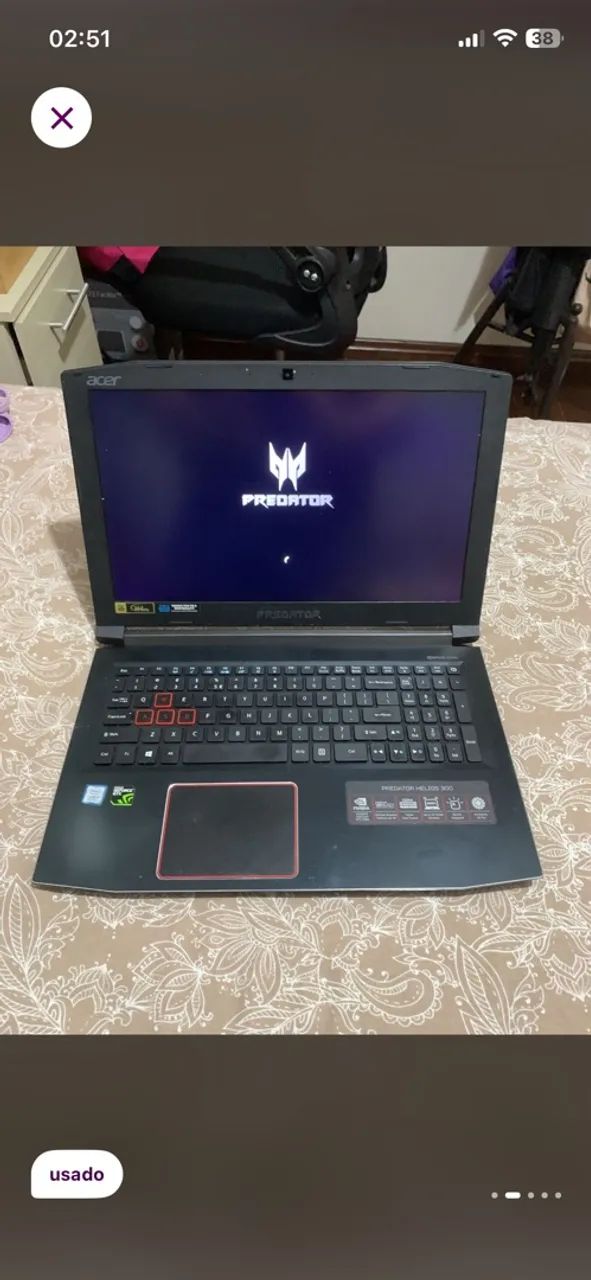 Acer predator gtx 1060 6Gb