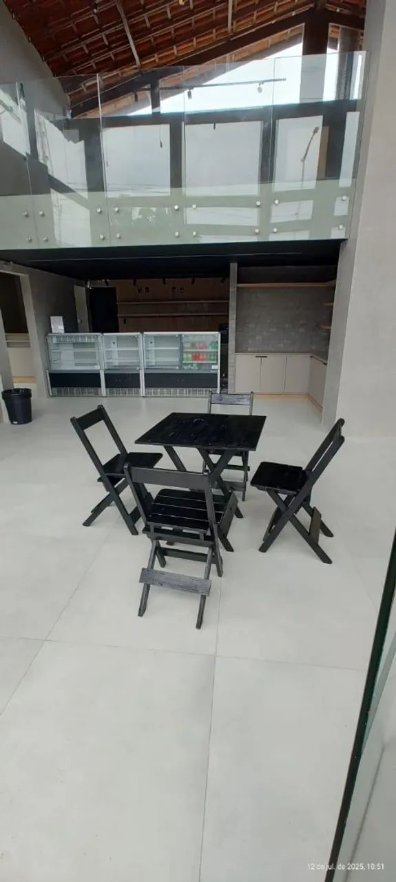 Kit mesa e cadeiras dobráveis  - Foto 4