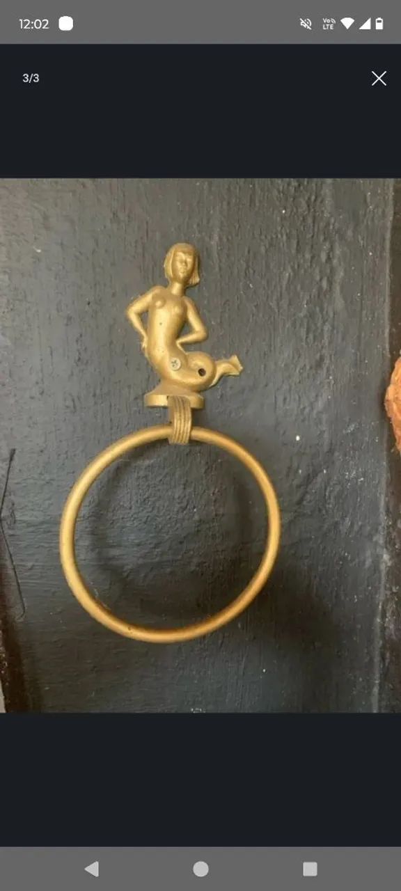 Suporte para toalha dos anos 50 - Foto 3