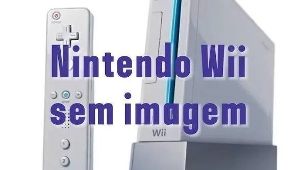 nintendo wii usado sem imagem