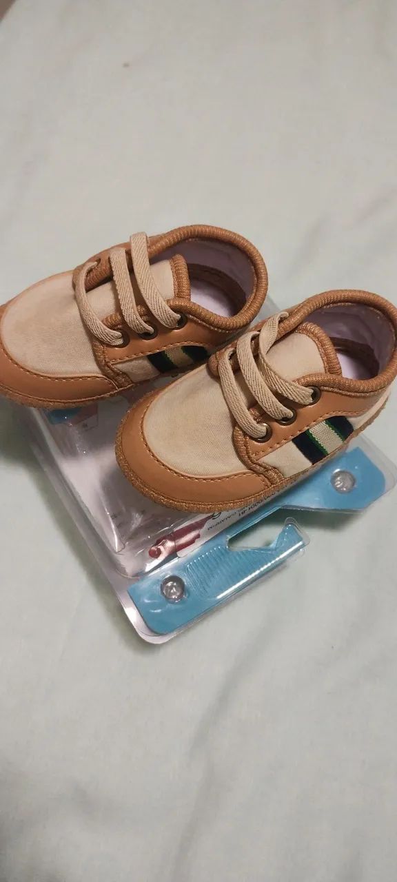 Sapato infantil menino confortável Tam 16 - Foto 2