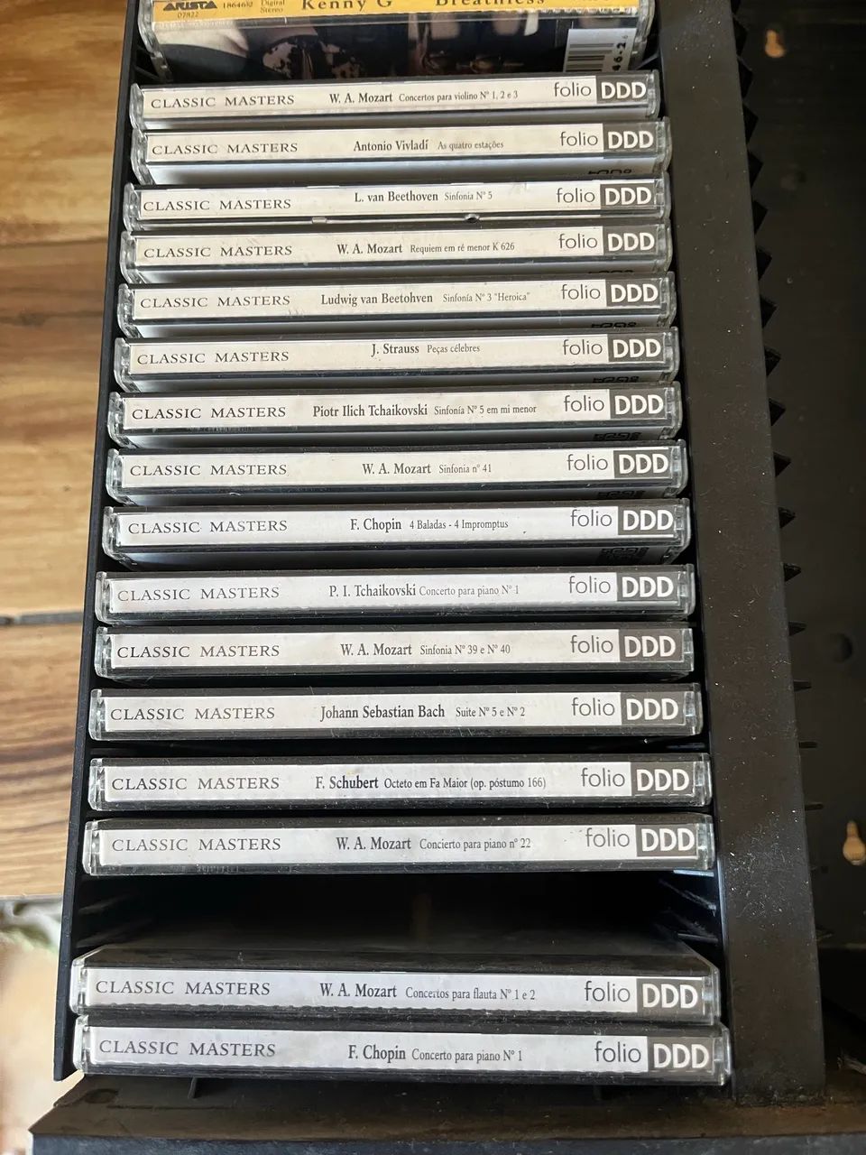 16 coleção de CDs editora Folio, Classic Masters".