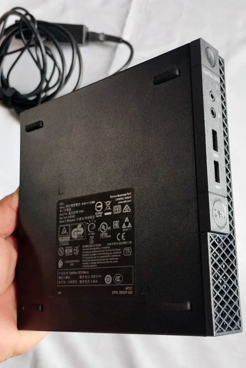 Mini PC Dell Micro 3060 i8500T 8GB Dual Boot Hacintosh Mac OS Windows 11