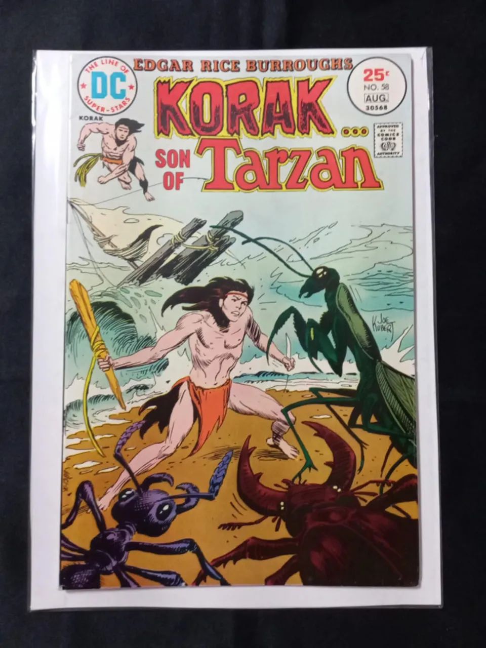 HQ Importada Korak Tarzan Joe Kubert DC Comics