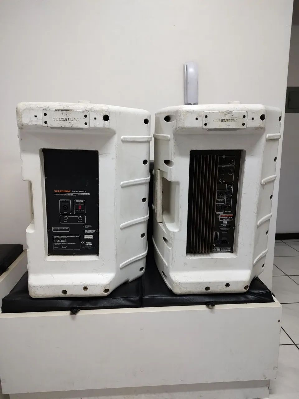 Par de Caixas Selenium Ativa e Passiva SPM1502s e SPM1502