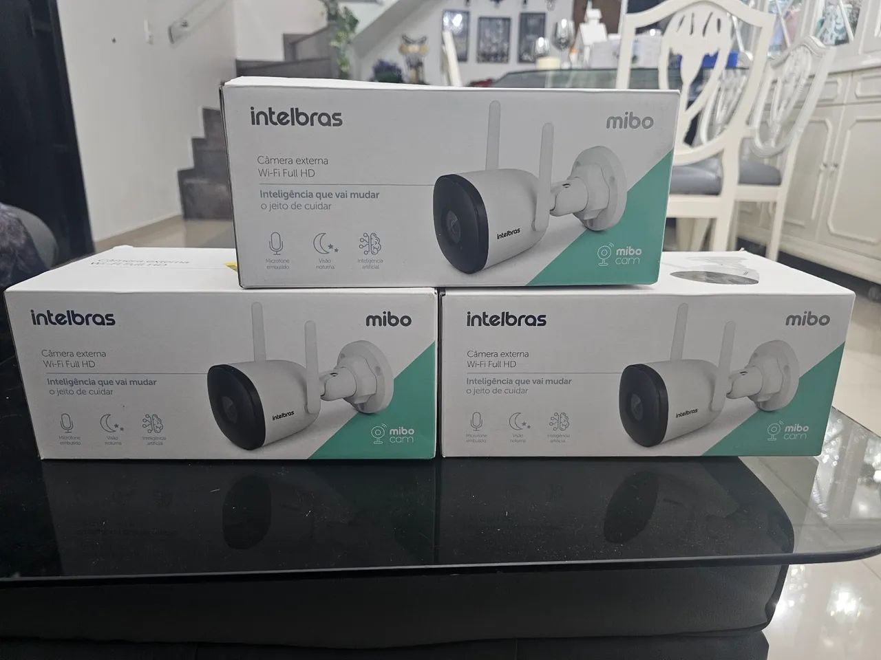 central e cameras da intelbras