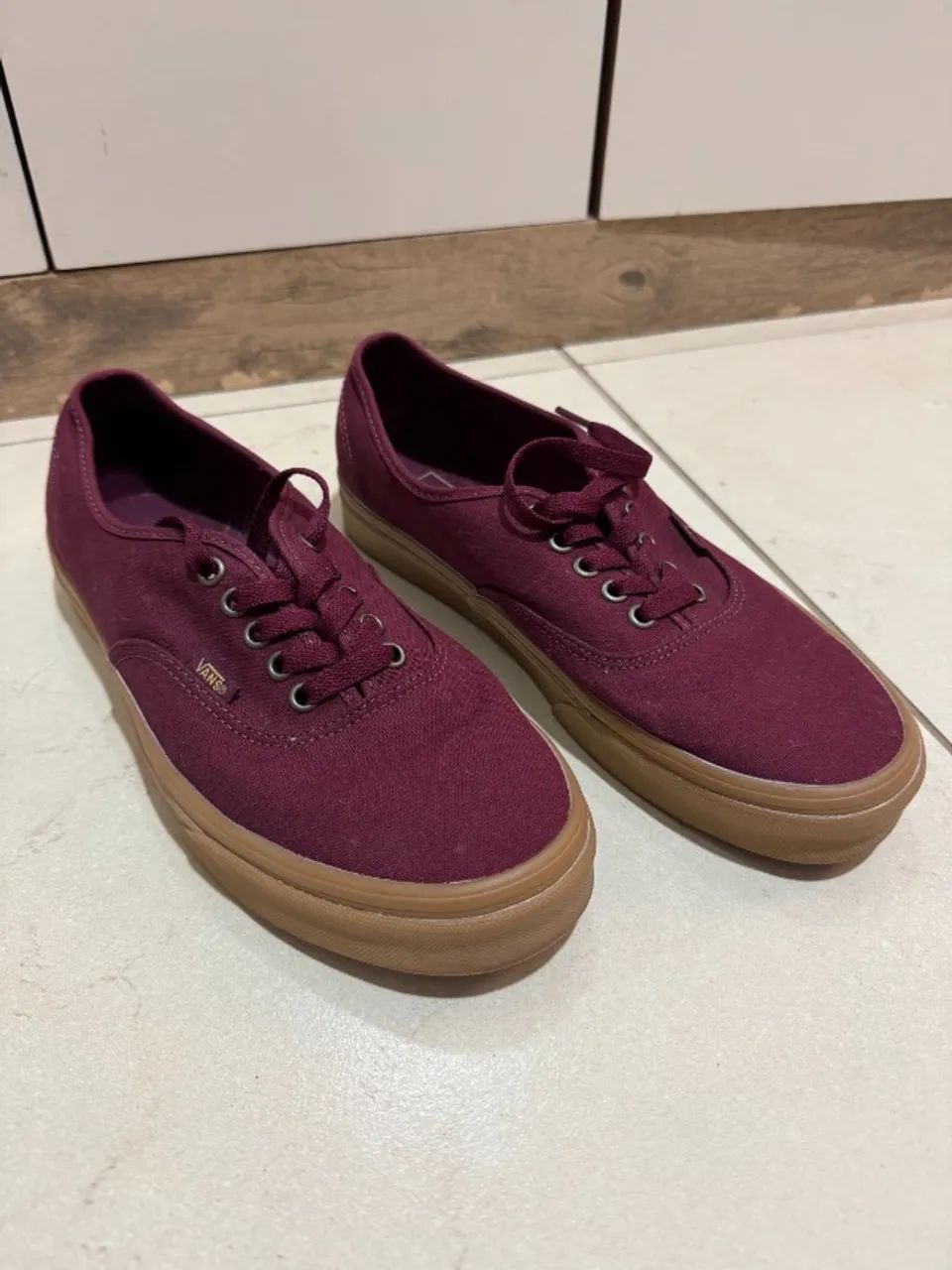 Vans Authentic Vinho Tamanho 40