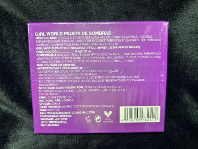 paleta de sombras - girl world - Foto 3