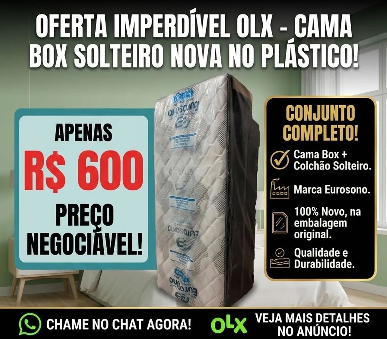 Cama de Solteiro 