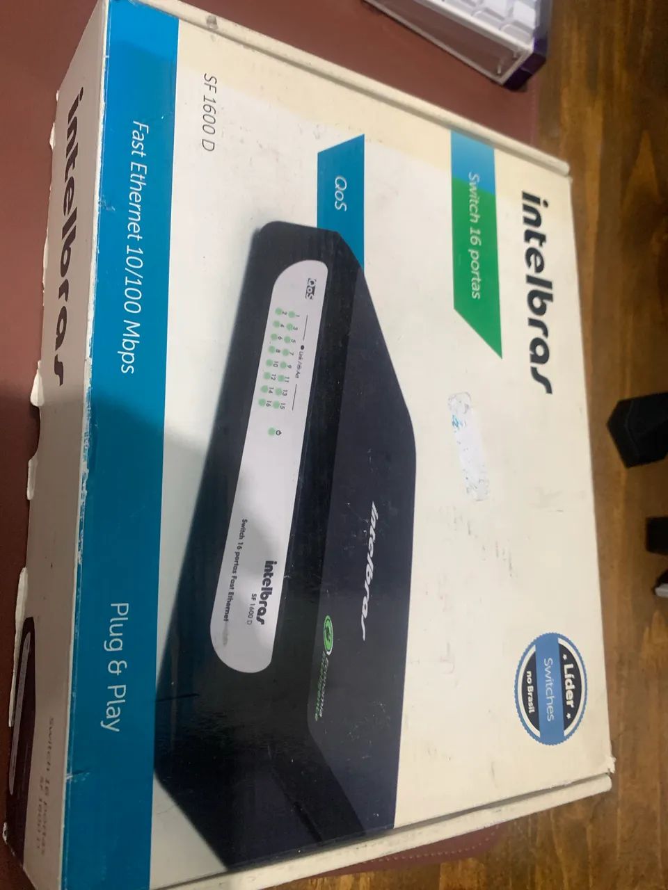 Switch Intelbras 16 portas (SF1600D) - Foto 3