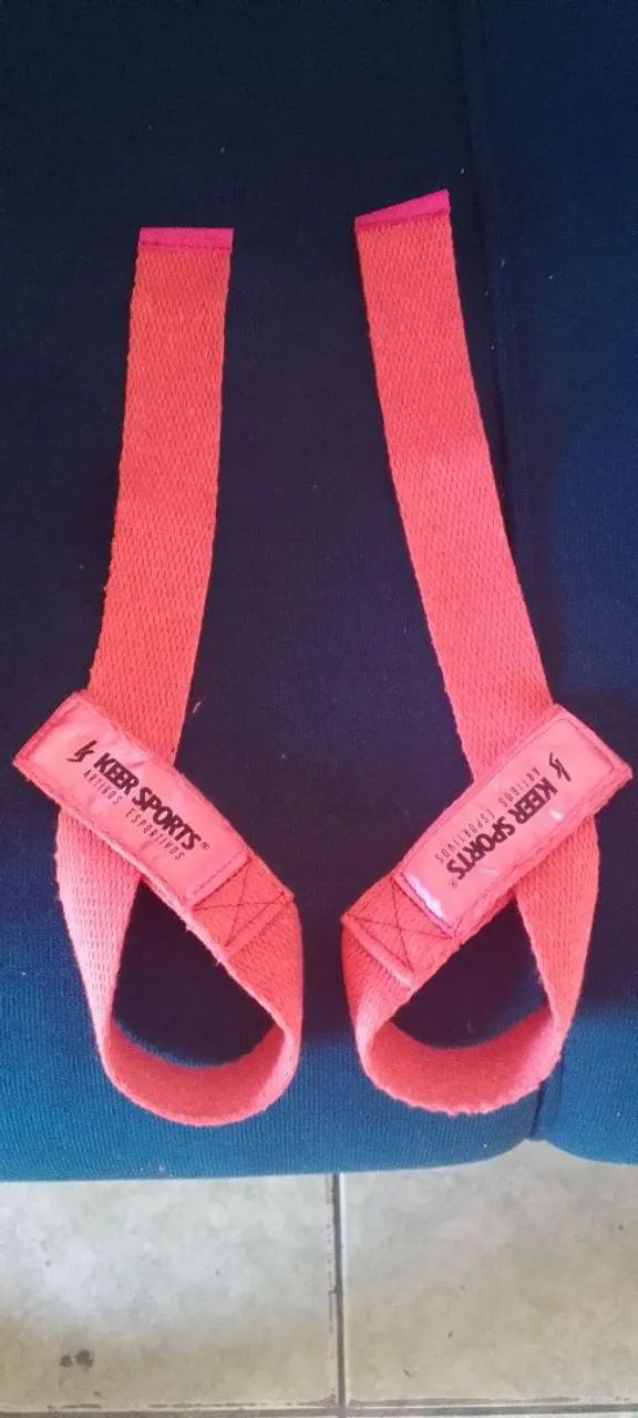 Tala Strap 100% Algodão - Keer Sports ROSA - Foto 2
