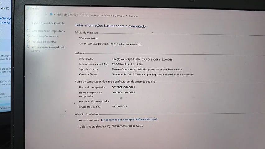 Potência Profissional Notebook Workstation Intel Xeon 32 GB RAM para máxima produtividade. - Foto 3