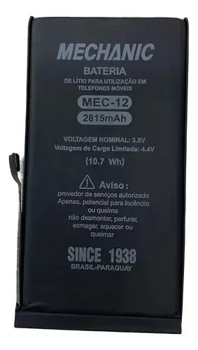 Bateria Mechanic Para Iphone 12 / 12 Pro 2815 Mah - Foto 2