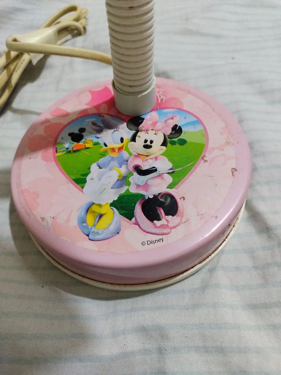 ABAJUR DA DISNEY COR ROSA - Foto 4