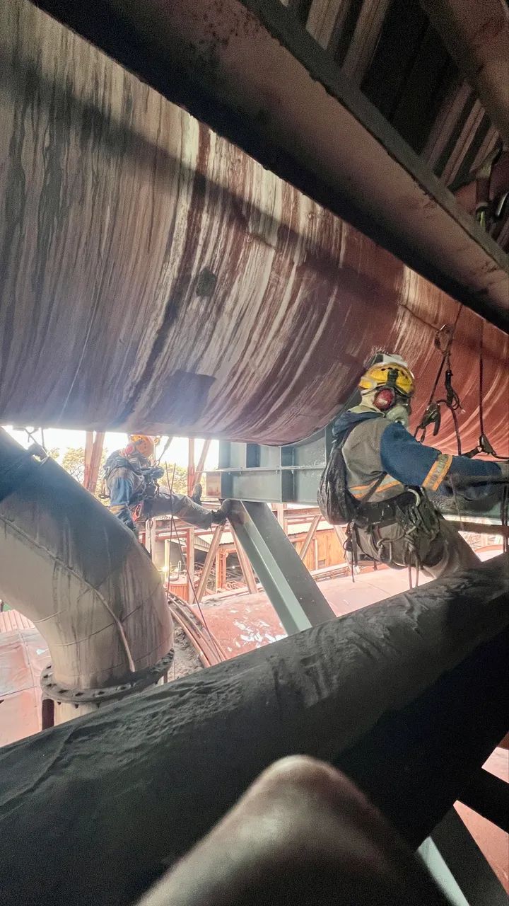Trabalho em acesso por cordas - Foto 4