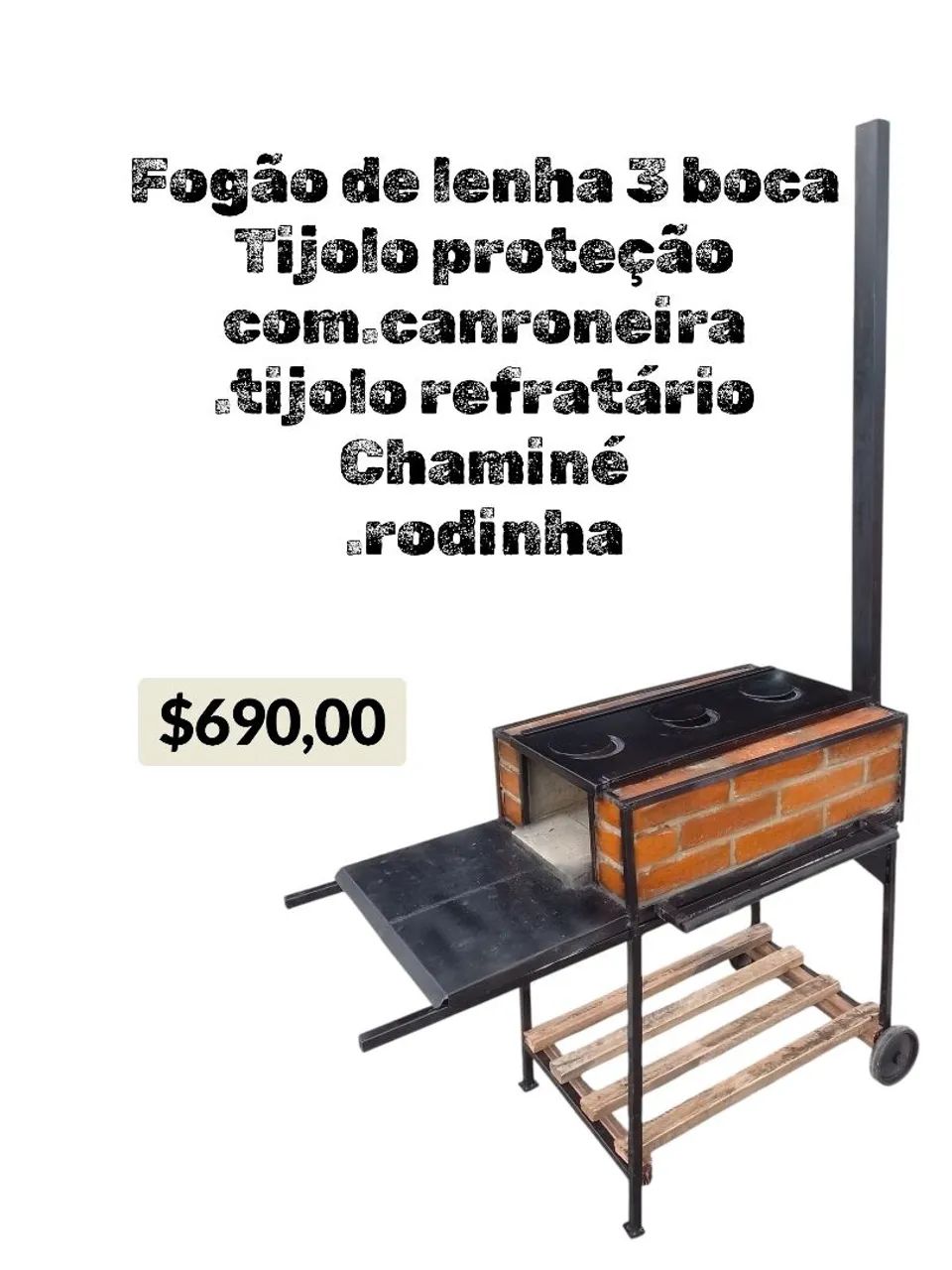 Fogão a lenha 