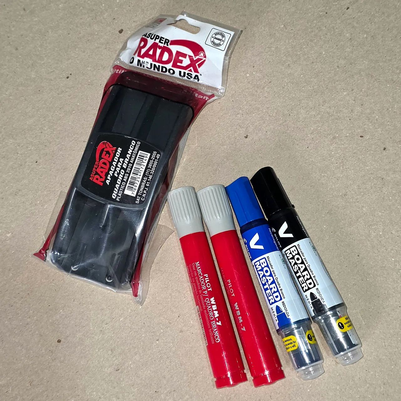 Kit Pilot p/ Quadro Branco - Board Master + Apagador