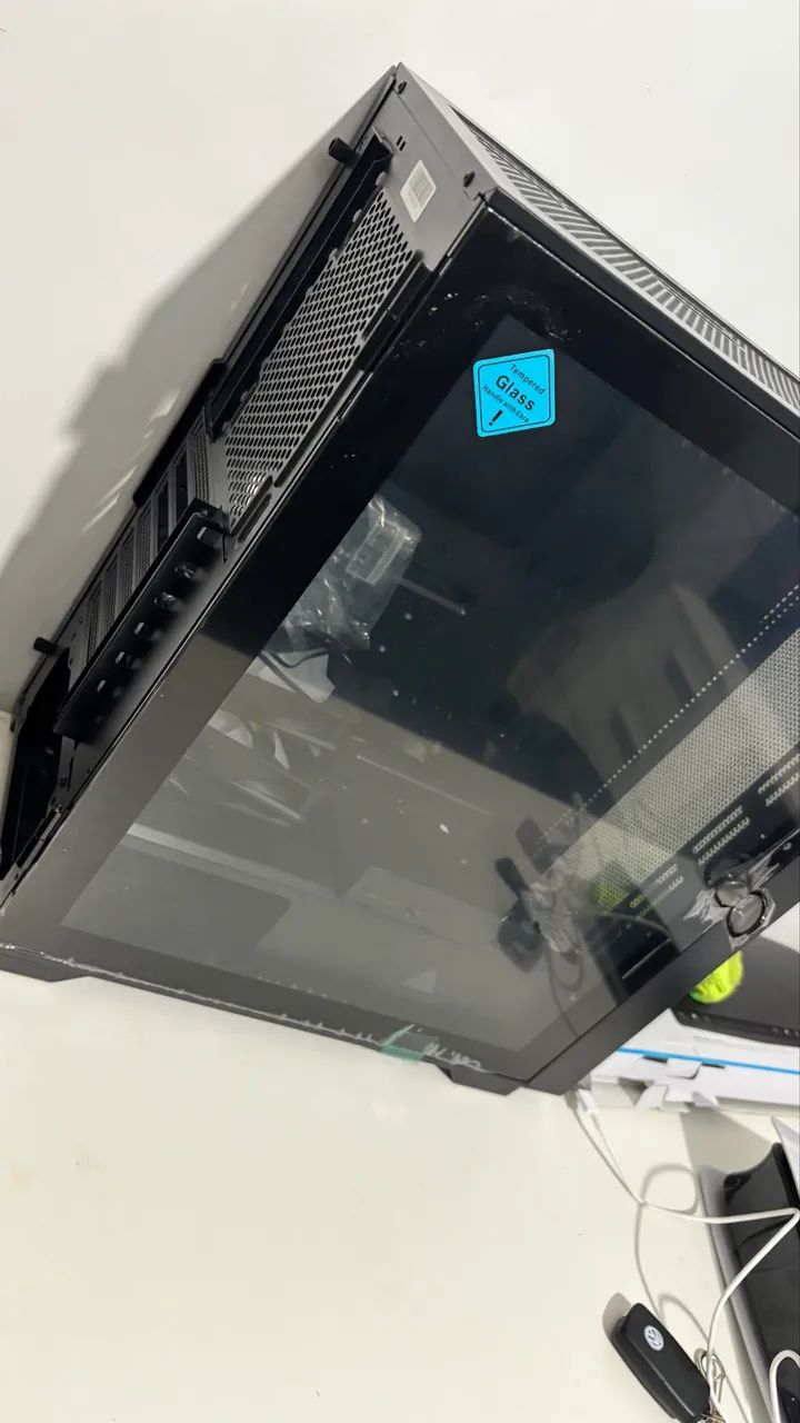 Gabinete pc gamer + 3 ventoinhas 