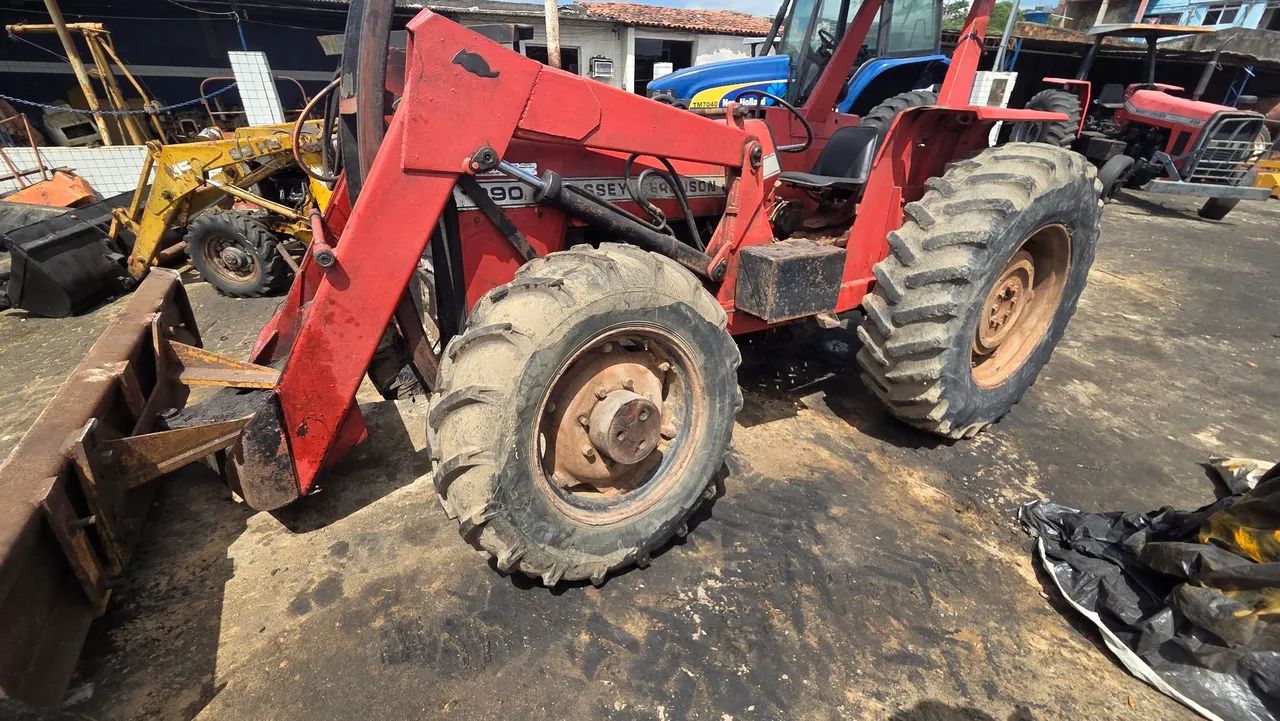 Trator Massey Ferguson 290 4x4 com Lâmina  - Foto 2
