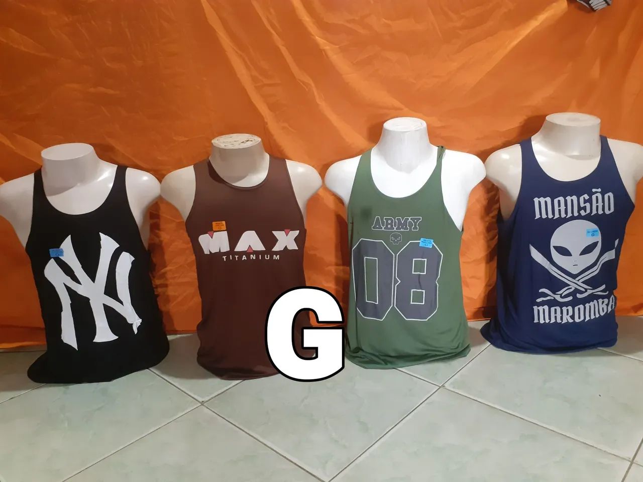 REGATA Masculino de academia M, G, GG - Foto 5