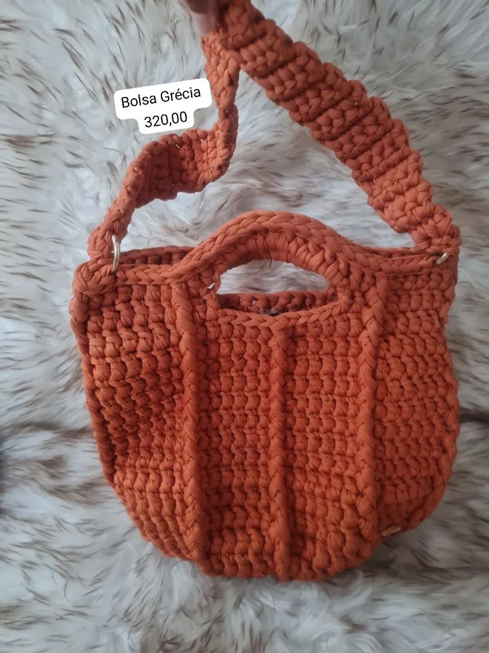 Bolsas de crochê