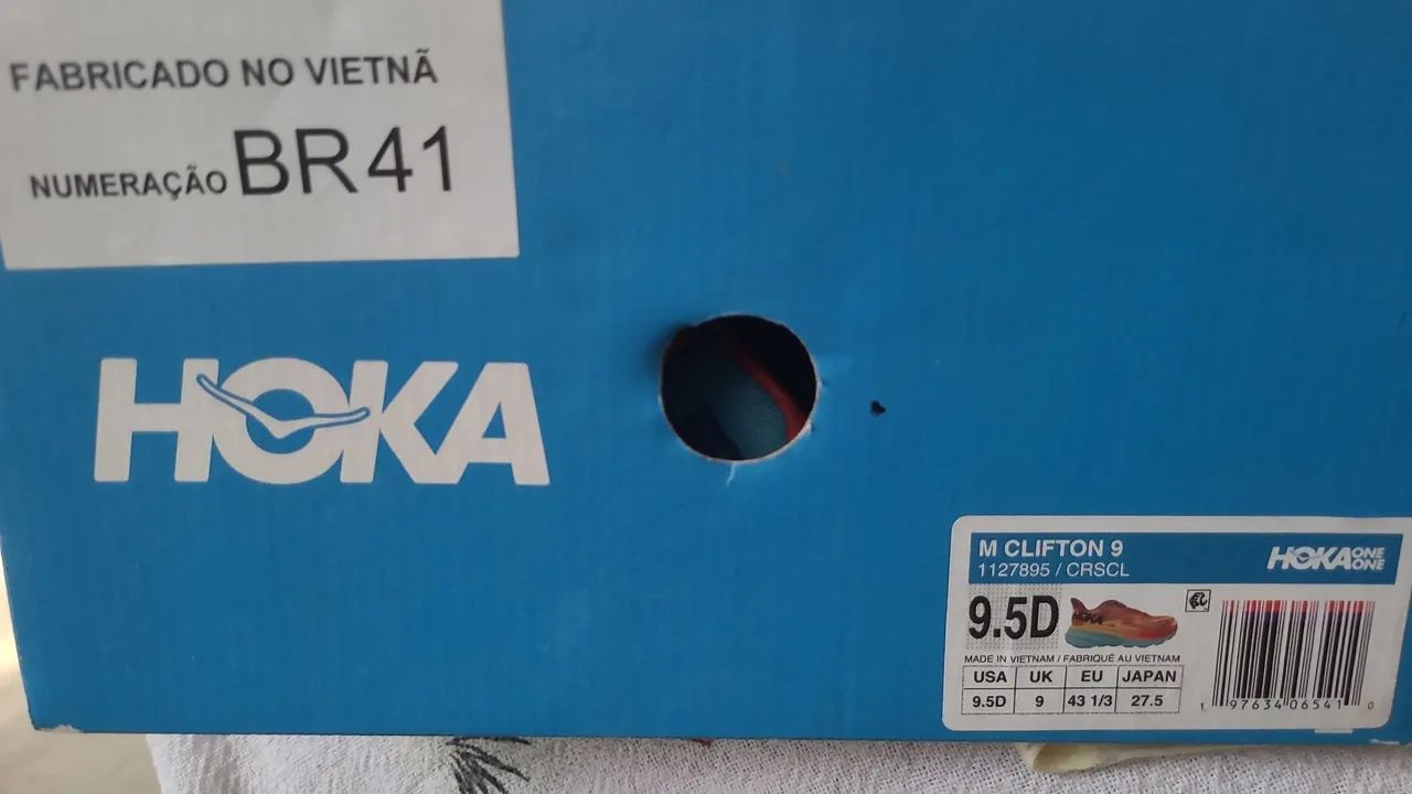 Tênis Hoka Clifton 9 n° 41 - Foto 5