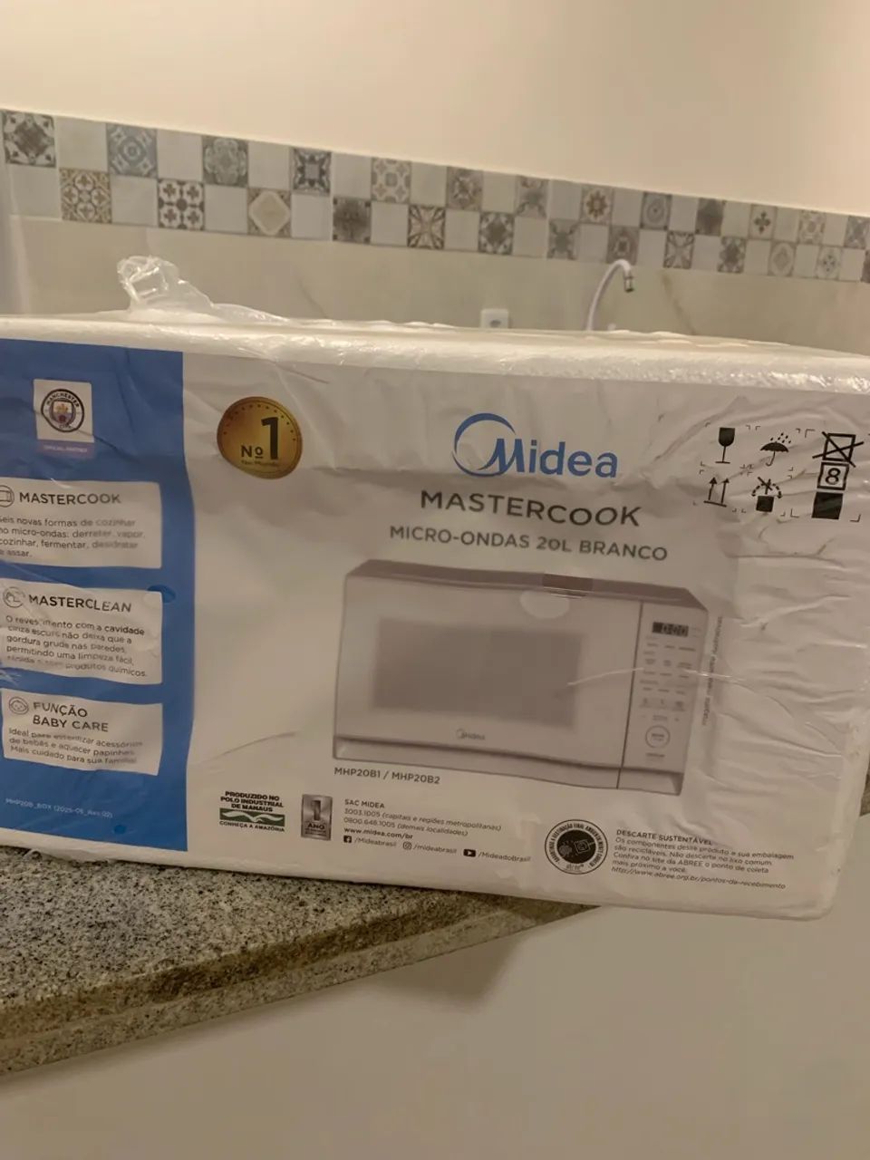 Micro-ondas 20L Branco  - Foto 3