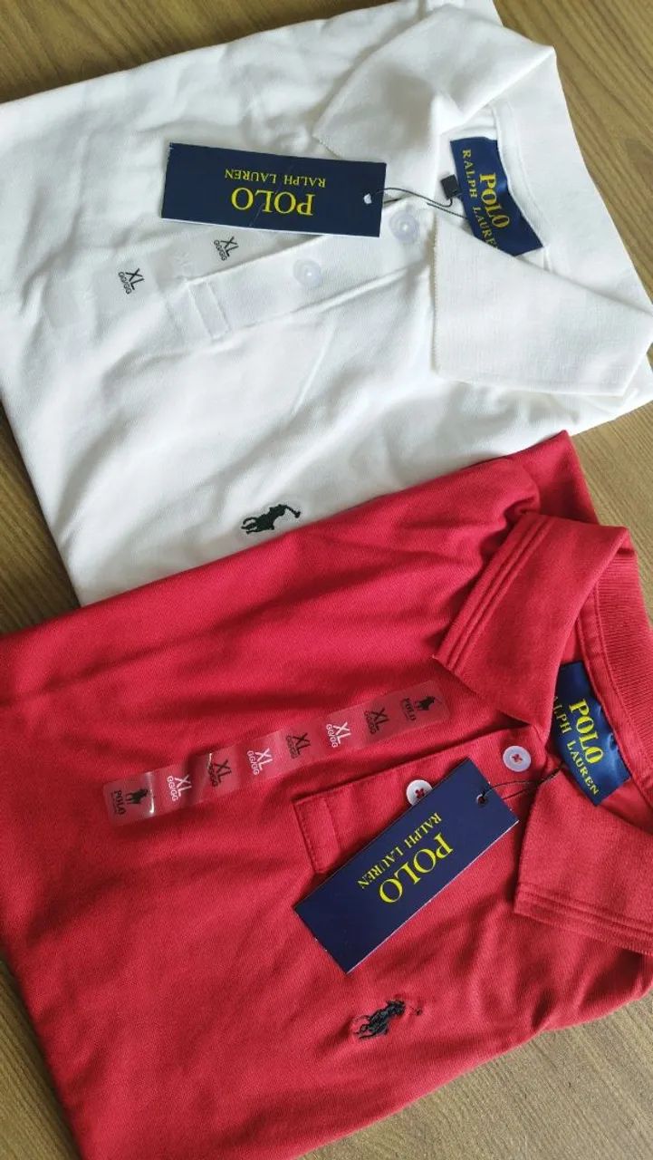 Camisa gola polo algodão Piquet (M/G/GG) - Foto 2