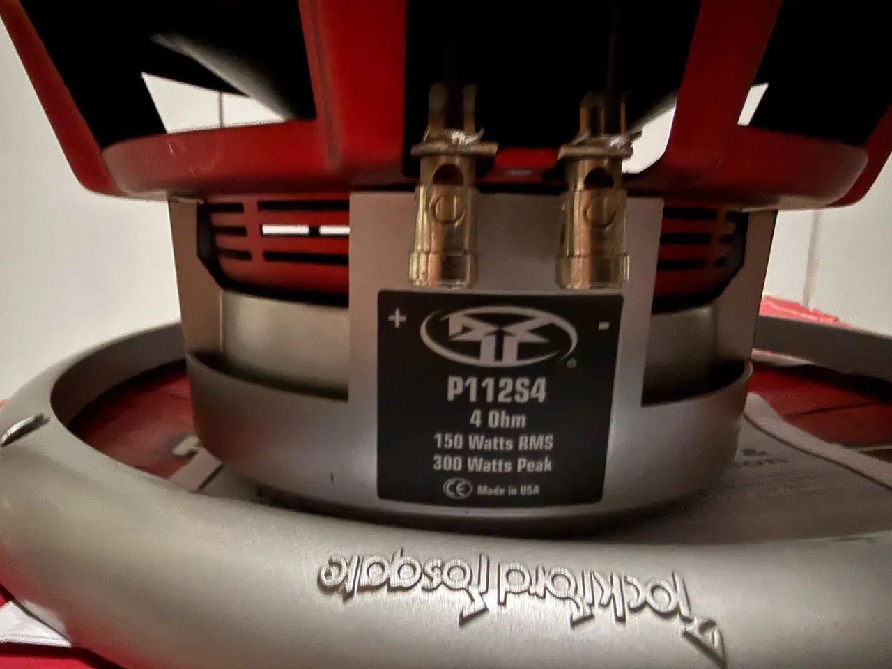 Subwoofer RockfordFosgate 12 polegadas - Foto 4