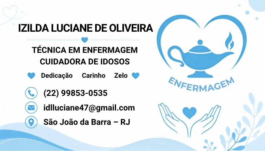 Ofereço me para trabalhar de cuidadora, enfermagem, baba