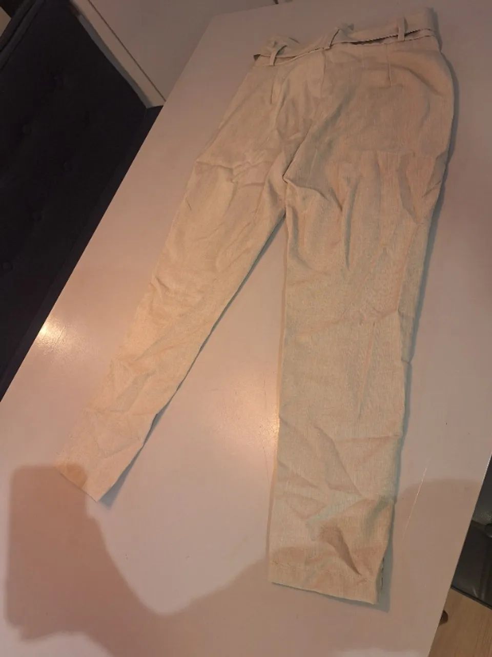 Calça de alfaiataria Bege - Foto 2