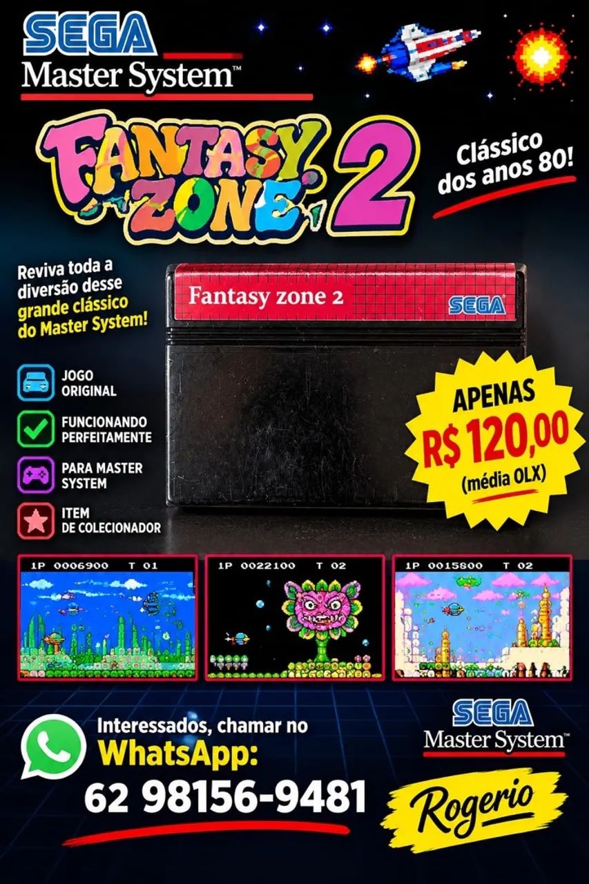 Fantasy Zone 2 - MASTER SYSTEM