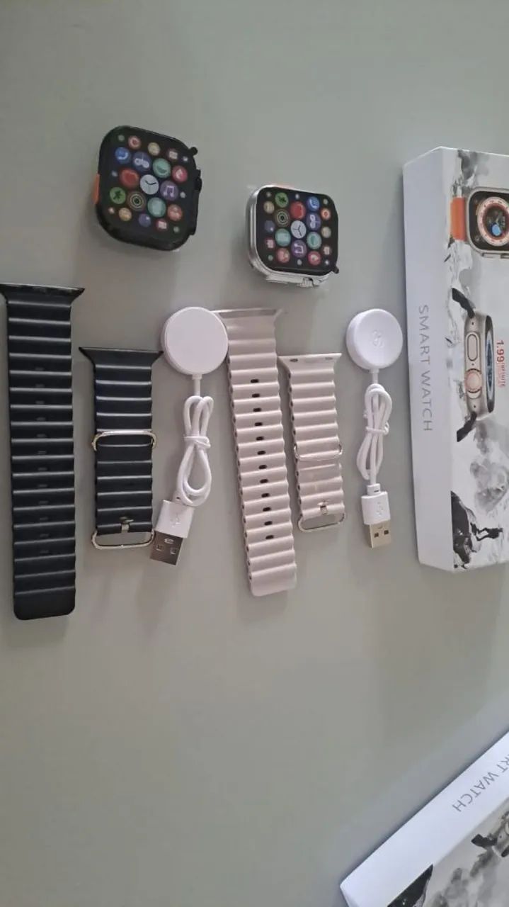 ? Smartwatch Ultra t800 49mm ? Tela AMOLED + NFC - Foto 5