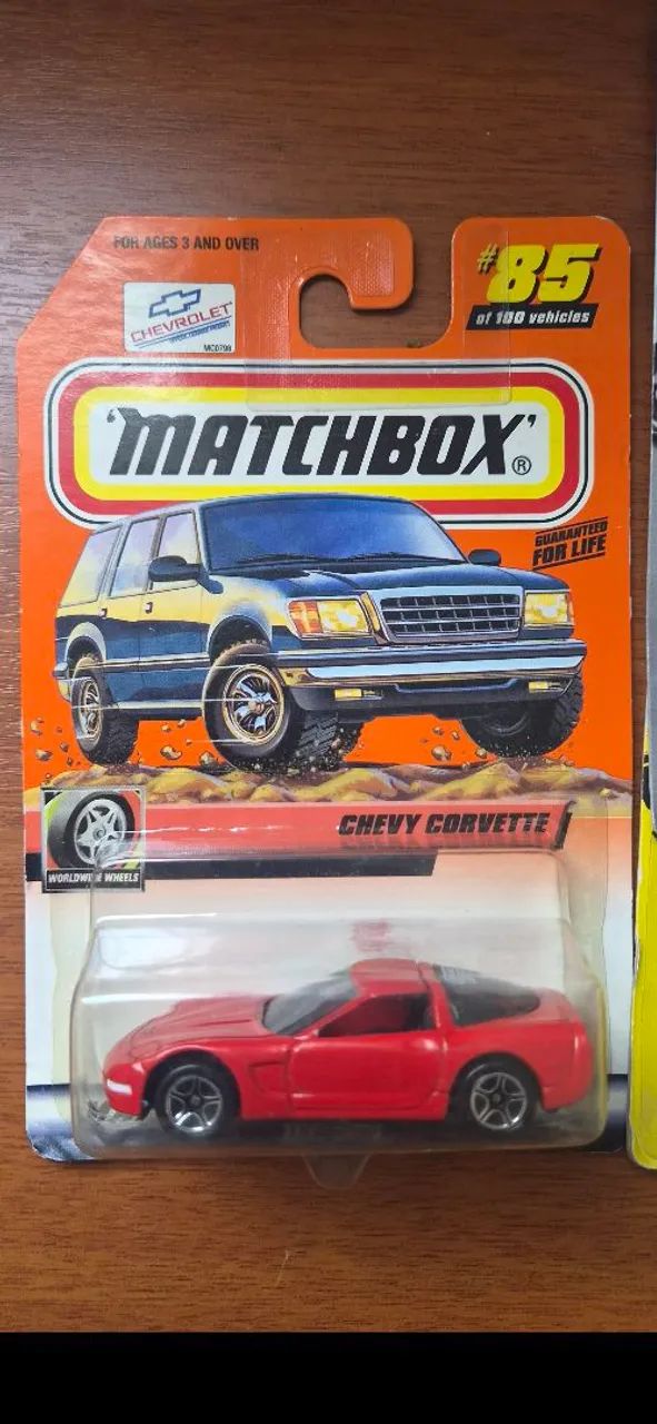 Lote Coleção 6 Miniaturas Corvette - Hot Wheels e Matchbox (Lacrados) - Foto 4