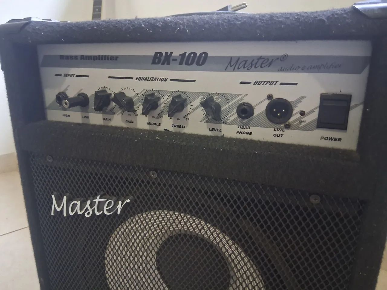 amplificador de baixo master bx-100 - Foto 2